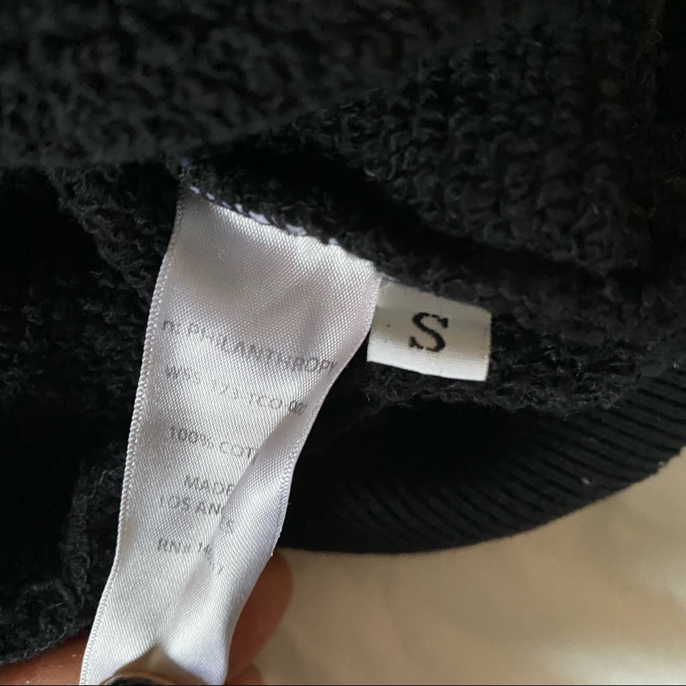n: Philanthropy Black Cut-Out Sweatshirt - Picture 6 of 8